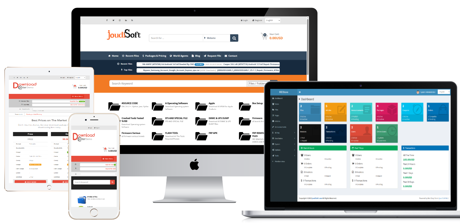 Start your brilliant, Firmware Website Today!